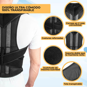 PostureElite™ - Corrector de postura ergonómico