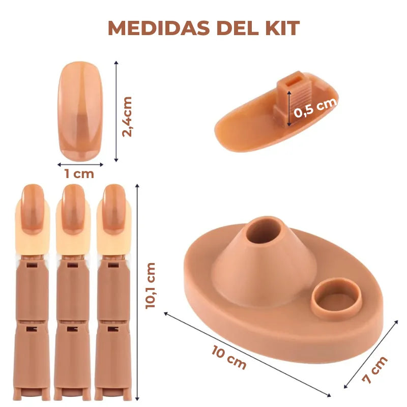 NailMaster™ - Kit profesional de práctica de uñas